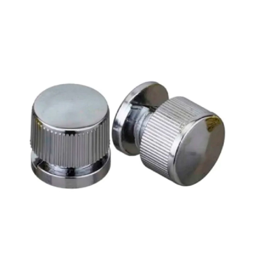 Imagem do produto BOTÃO FRANCES 19MM CROMADO ESTRIADO 3D
