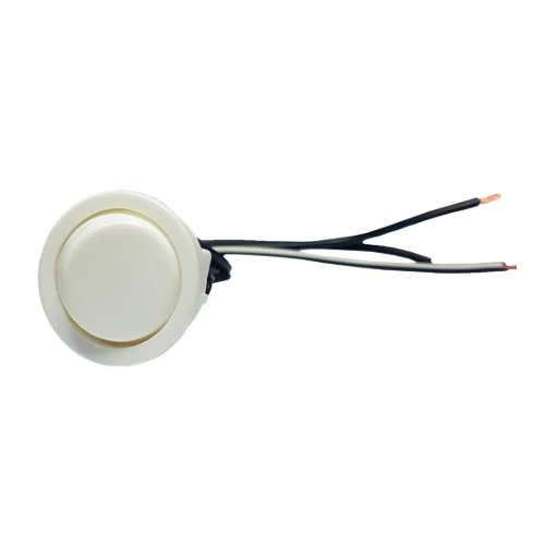 Imagem do produto INTERRUPTOR BOLINHA BRANCO SIMPLES 2 FIOS 22MM SALUTO