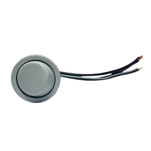 Imagem do produto INTERRUPTOR BOLINHA CINZA  SIMPLES 2 FIOS 22MM SALUTO