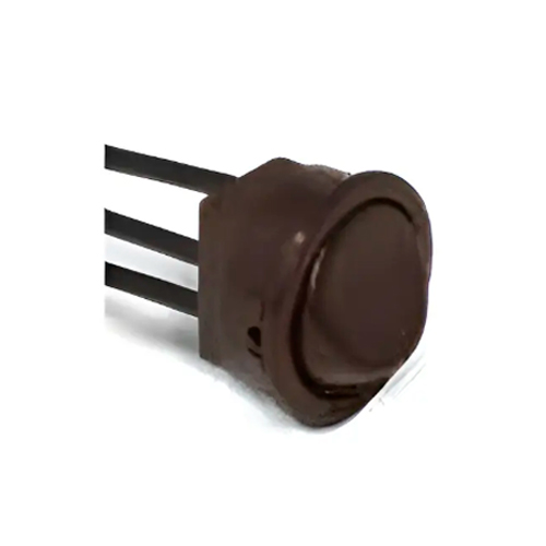 Imagem do produto INTERRUPTOR BOLINHA MARROM PARALELO 3 FIOS 22MM SALUTO