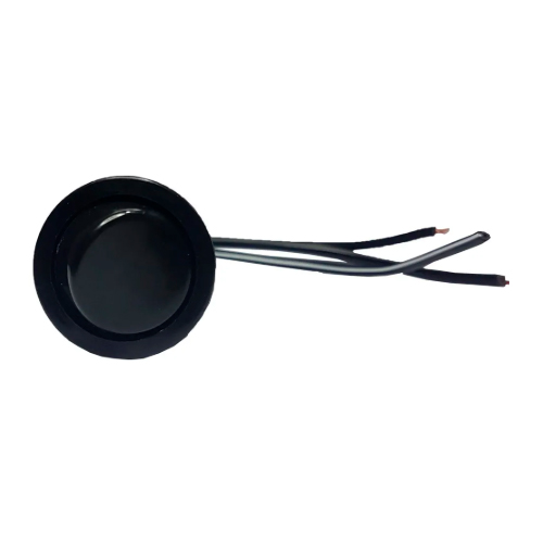 Imagem do produto INTERRUPTOR BOLINHA PRETO SIMPLES 2 FIOS 22MM SALUTO