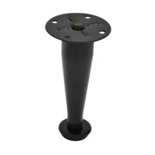 Imagem do produto PÉ DE AÇO 15CM CÔNICO PRETO FOSCO RENNA