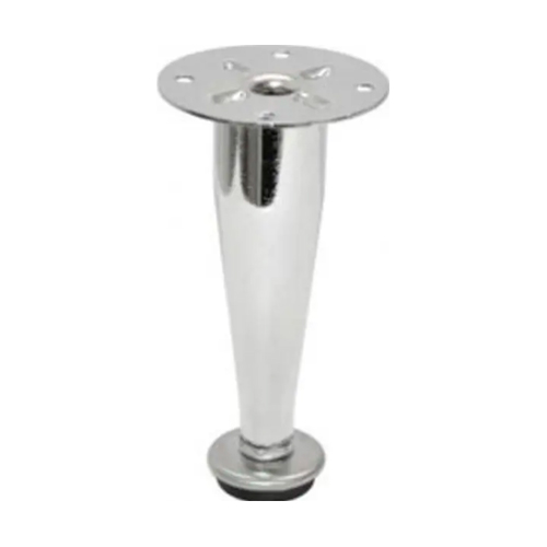 Imagem do produto PÉ DE AÇO 15CM REDONDO CROMADO RENNA