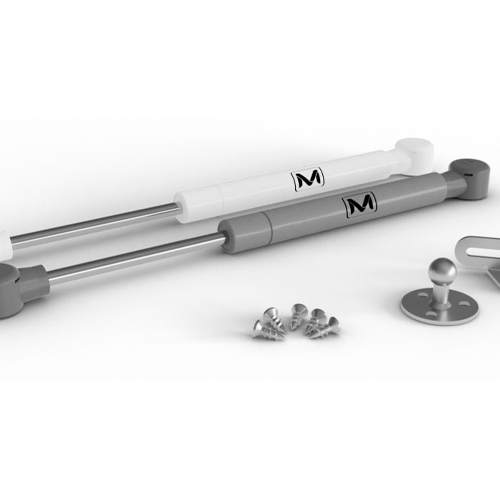 Imagem do produto PISTÃO 80  AMORTECEDOR CINZA METALNOX