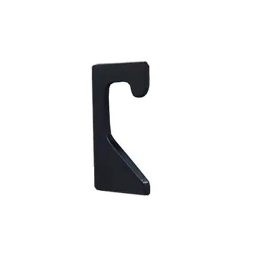Imagem do produto PONTEIRA P/ PUXADOR COLLEGATO 18MM ALX145 PRETO ALUXA 3D