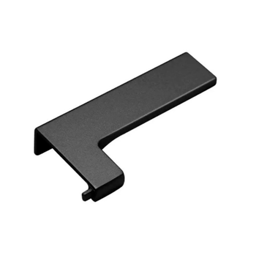 Imagem do produto PONTEIRA RETA FACETATO 18MM PRETO PAR RM183
