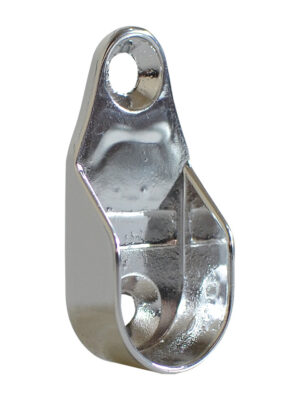 Suporte p/ Tubo Oval Cromado
