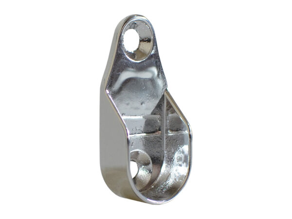 Suporte p/ Tubo Oval Cromado